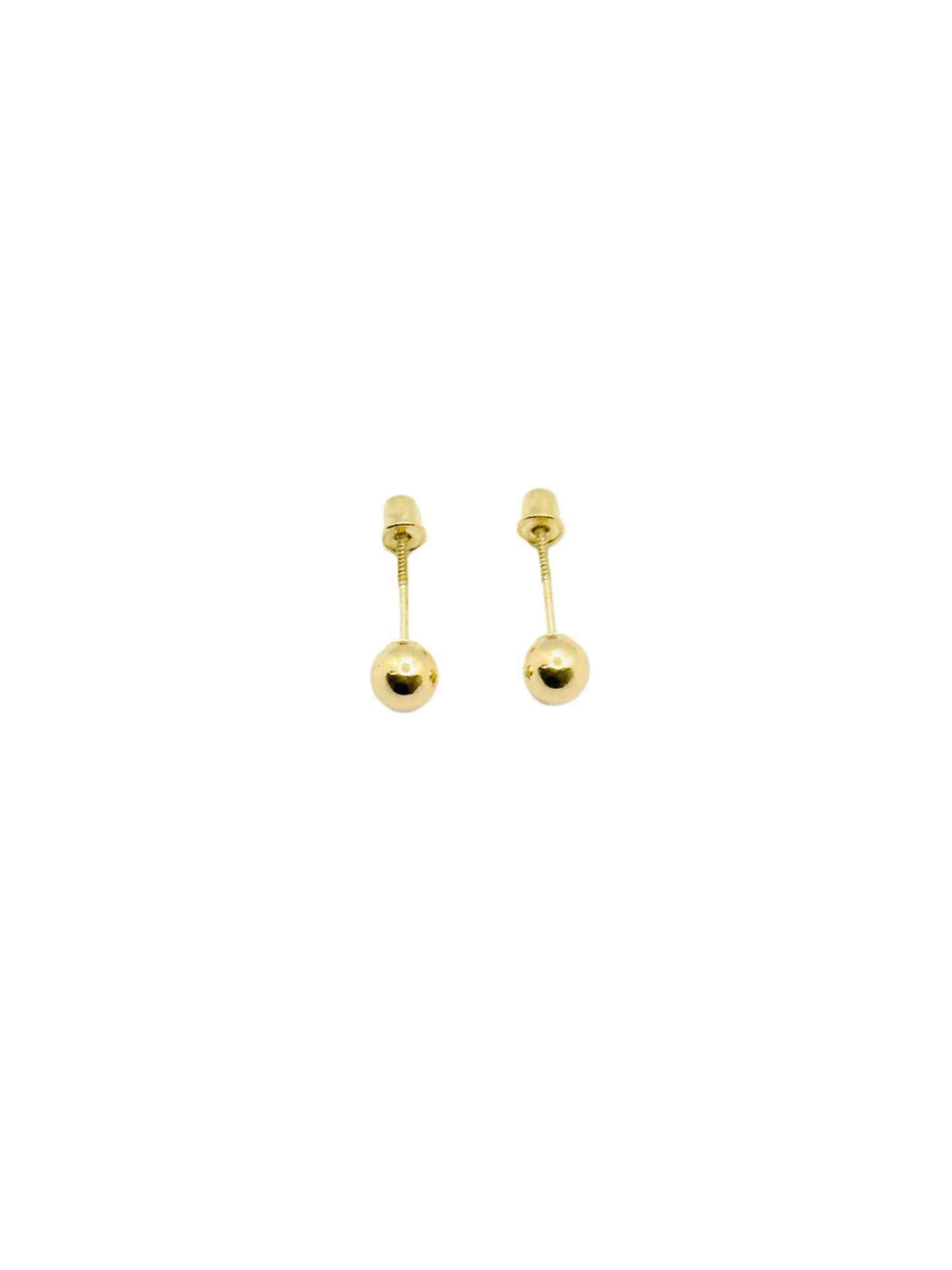 Stud Earrings-4mm