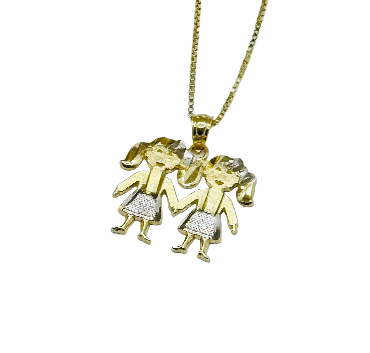 Niña y Niño de Oro 14k