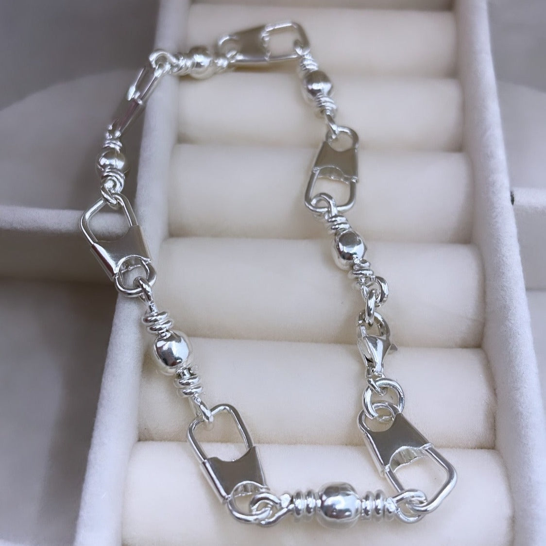 Silver Bracelet 8in